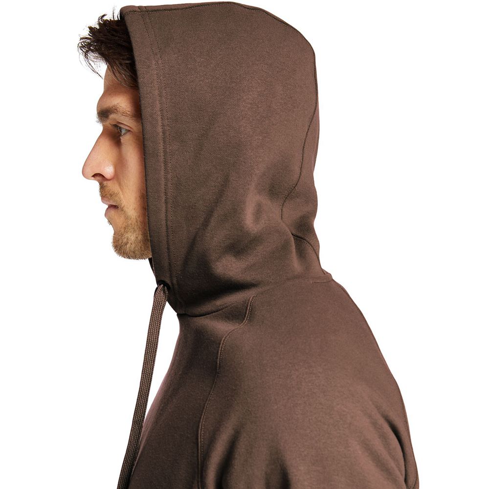 Timberland Φουτερ Ανδρικα Βαθυ Καφε - Pro® Big & Tall Hood Honcho Sport Hoodie - Greece 4230985-GO